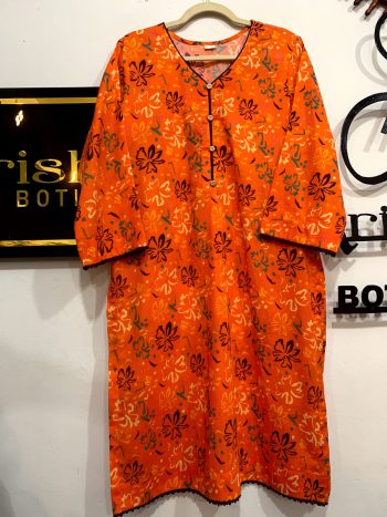 Ocean Mist 3-Piece Stitched  baana dora Lawn Suit